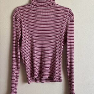 Arizona Striped Turtleneck Sweater size XL